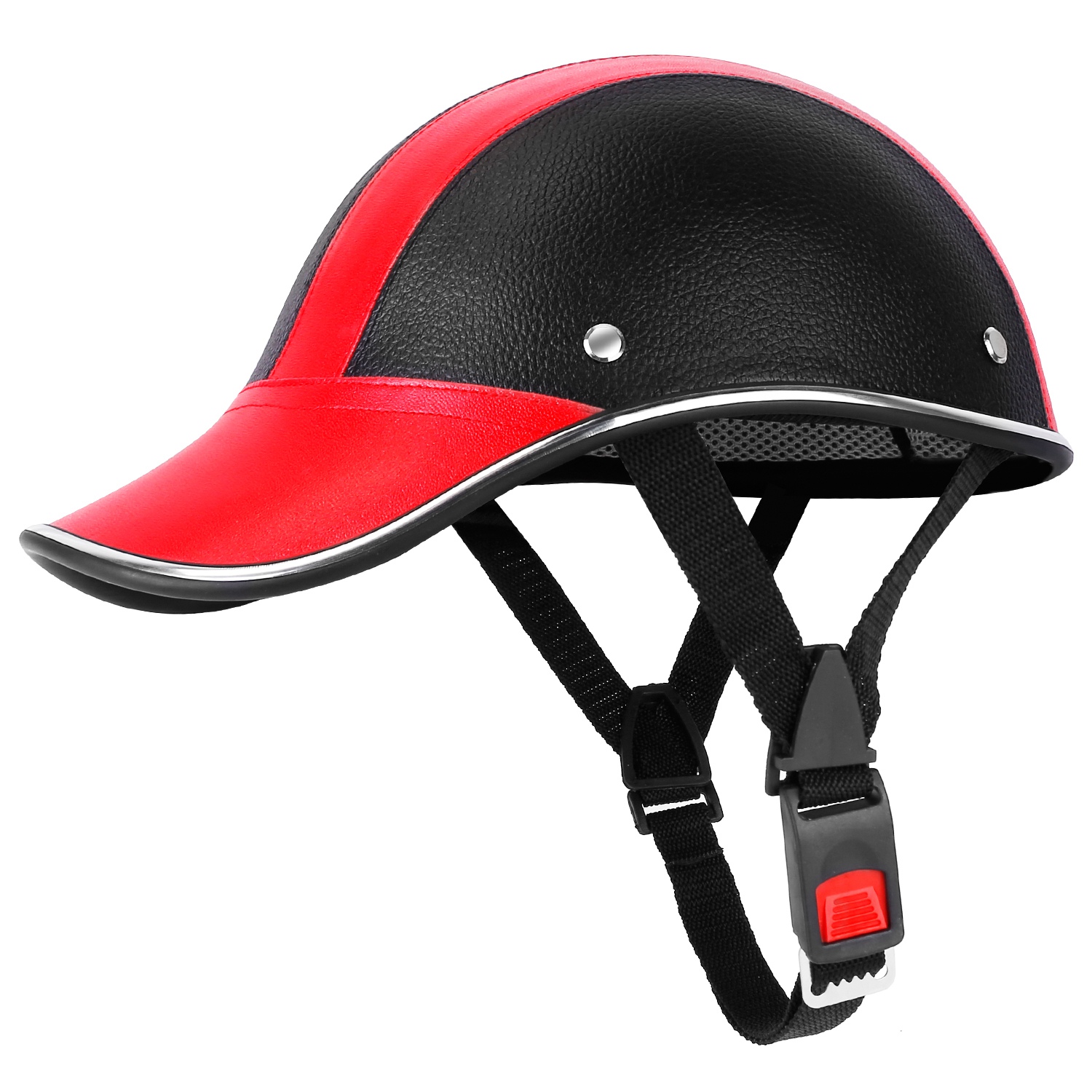 Sicherheit Fahrradhelm Verstellbar Winddicht Fahrradhelm Sonnenschutz Baseball Cap...