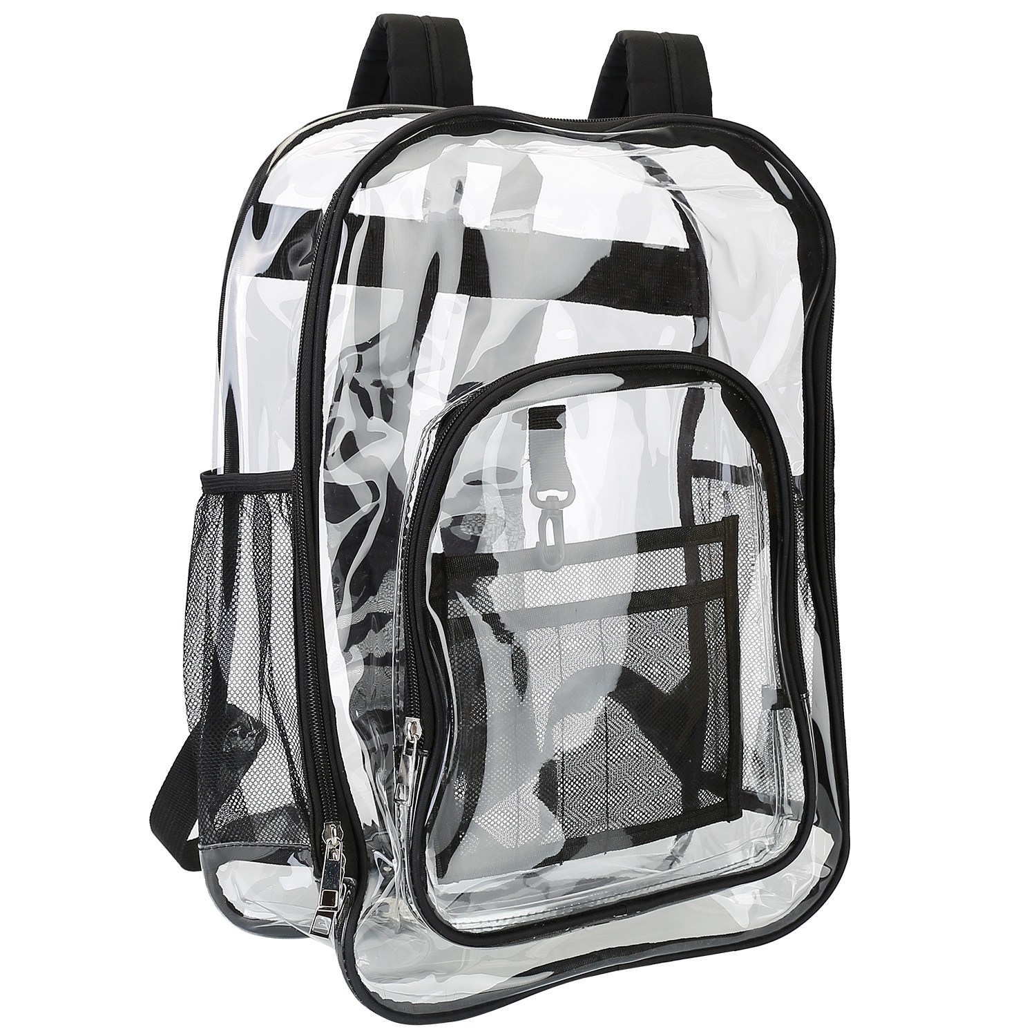 Transparenter Rucksack Robust Transparent Büchertasche Wasserdicht PVC Klar Rucksack... - Bild 1 von 1