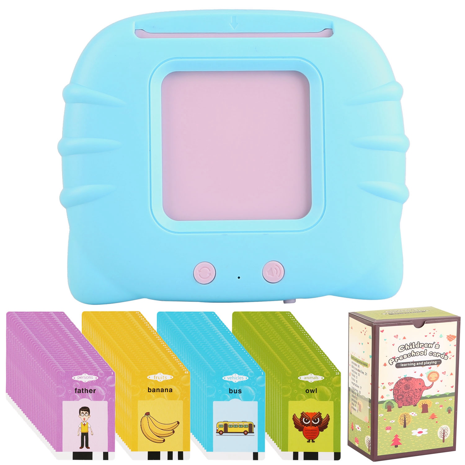 224 Words Kid Flash Talking Cards 112 Card Electronic Cognitive Audio Toddler Reading Machine Animal Shape Color Repeated Learning Cards English For C 224 Words Kid Flash Talking Cards 112 Card Electronic Cognitive Audio Toddler Reading Machine Animal Shape Color Repeated Learning Cards English For C