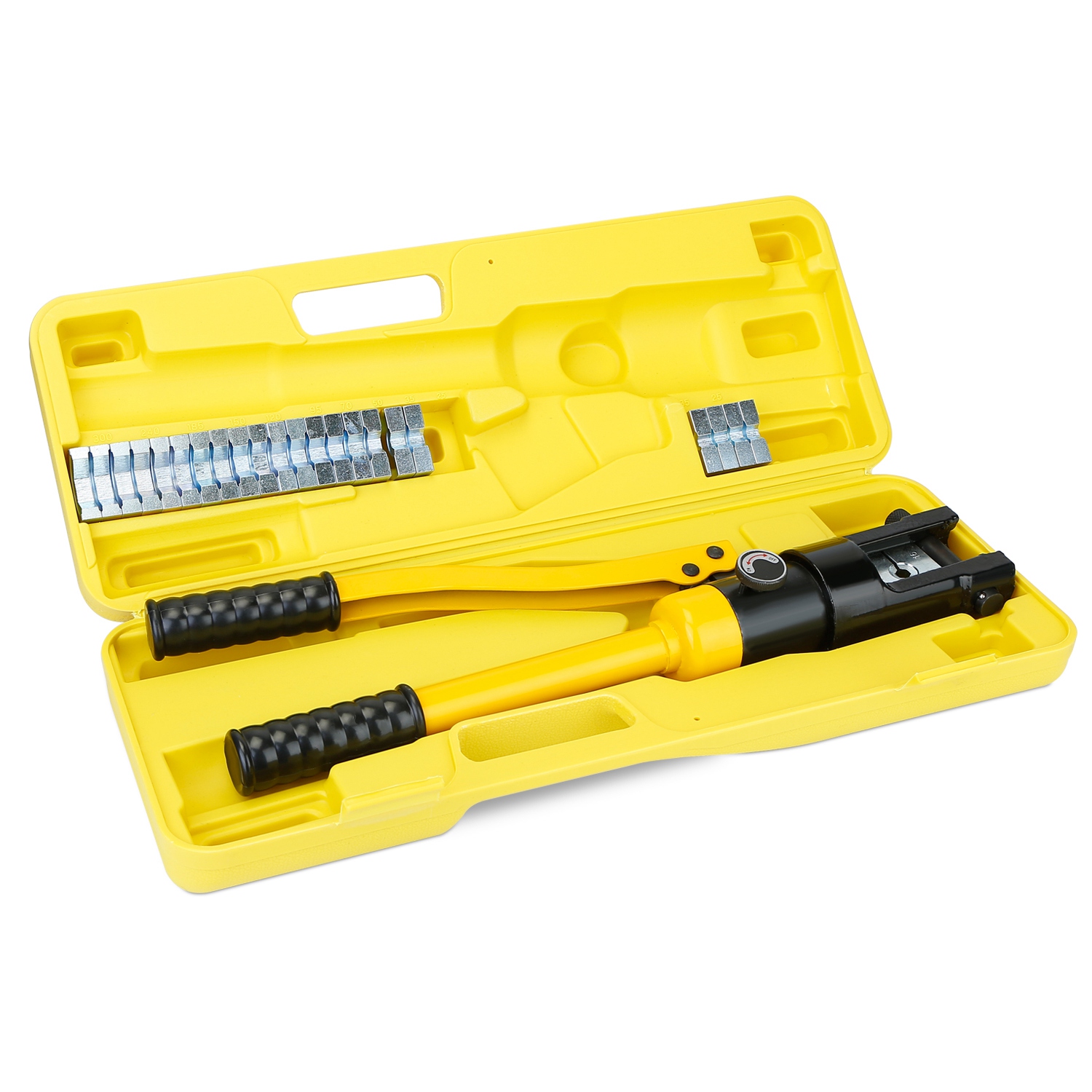 12 Ton Hydraulic Wire Crimper Professional Terminal Crimping Pliers Battery C...