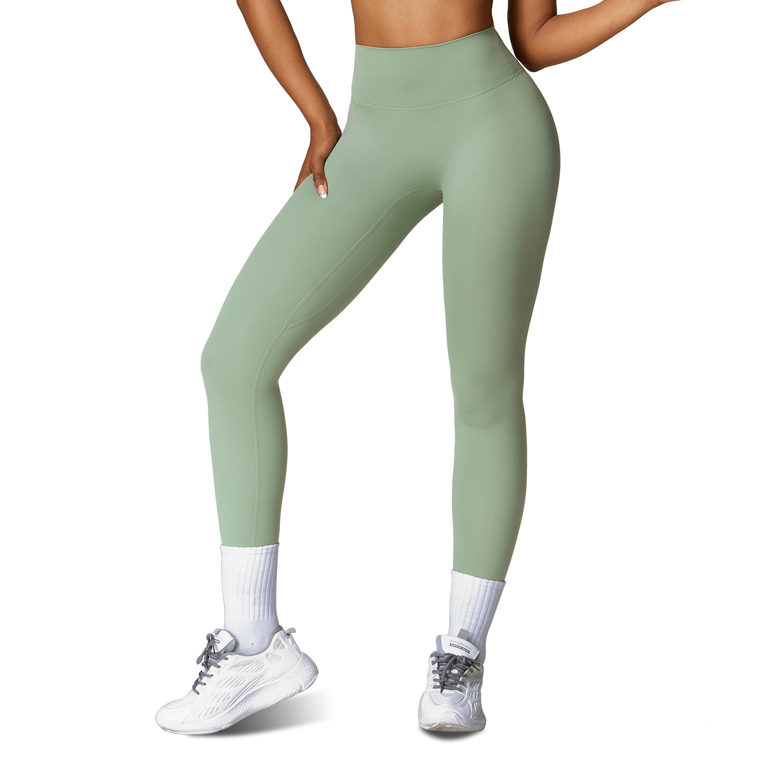 Women's High Waist Workout Leggings Tummy Control Compression Yoga Tight Pant...