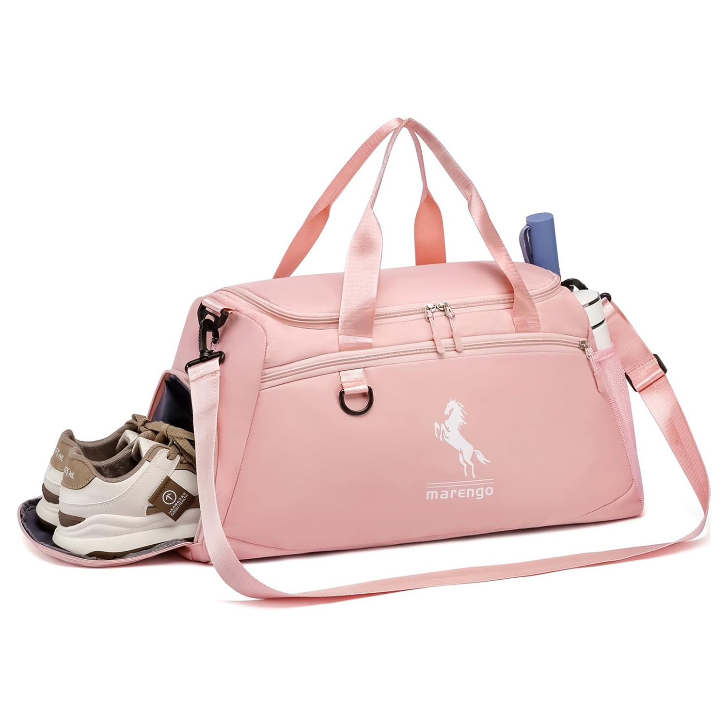 NOT FOR SALE ON TIKTOK SHOP OR AMAZON

Gym Duffle Bag with Shoe Compartment & Wet Pocket 37L Waterproof Sports Tr