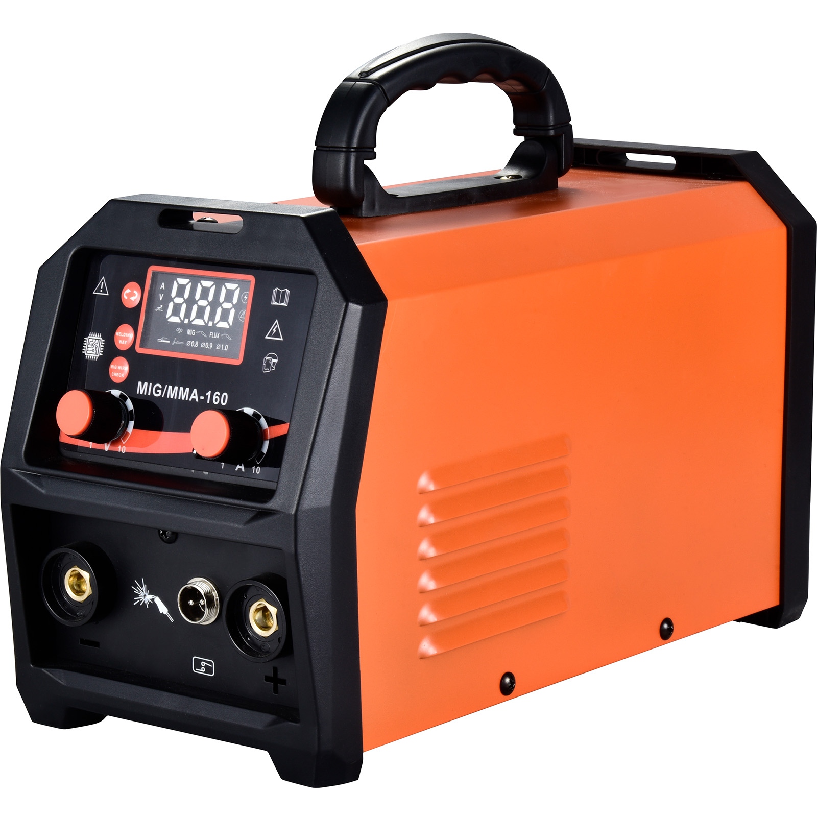 4 in 1 MIG/MMA/Lift TIG Portable Inverter Welder, 160A Dual Voltage 110/220V IGBT Welding Machine, Gasless Flux Core Wire Welding Equipment for DIY Me 4 in 1 MIG/MMA/Lift TIG Portable Inverter Welder, 160A Dual Voltage 110/220V IGBT Welding Machine, Gasless Flux Core Wire Welding Equipment for DIY Me